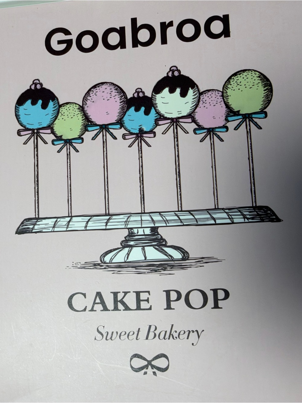 Amazon Cake Pop Stand - Pastel Pink, Mint & Light Blue